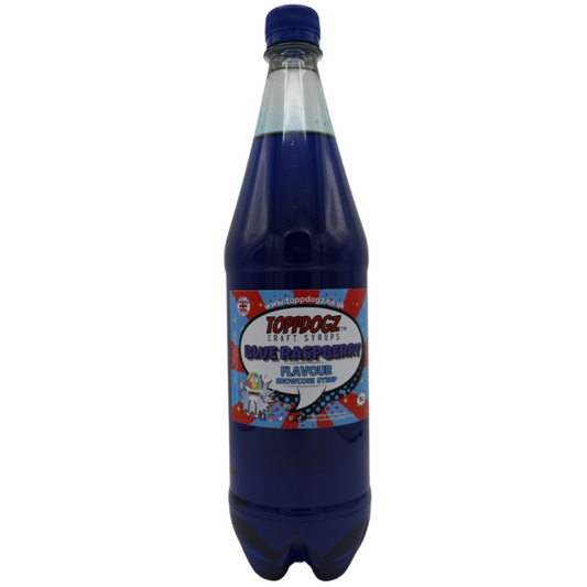 Snowcone Syrup Blue Raspberry 1L