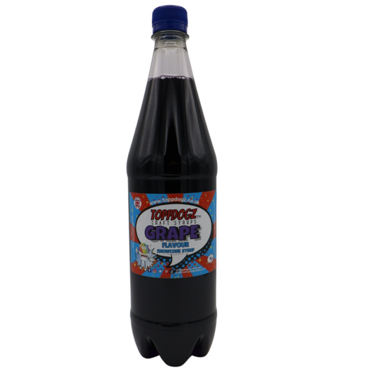 Snowcone Syrup Grape 1L