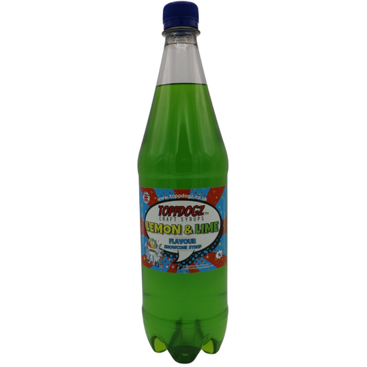 Snowcone Syrup Lemon & Lime 1L