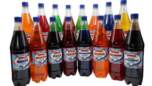 SnowCone Syrup shaved ice concentrate 12 x 1 litre Bottles (Mixed case) select your flavours