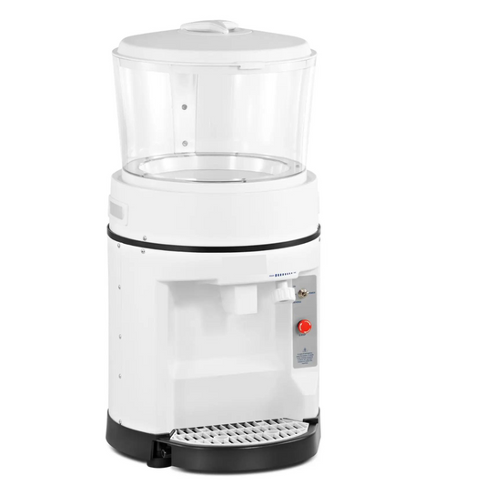 Commercial snow cone ice shaver shave ice crusher Machine with 8 litre hopper